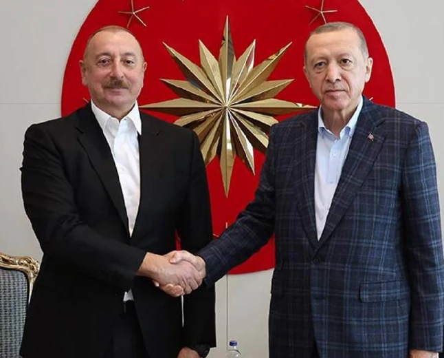 Erdoğan Aliyev'i Ankara'daki Türk Devletleri Teşkilatı zirvesine davet etti